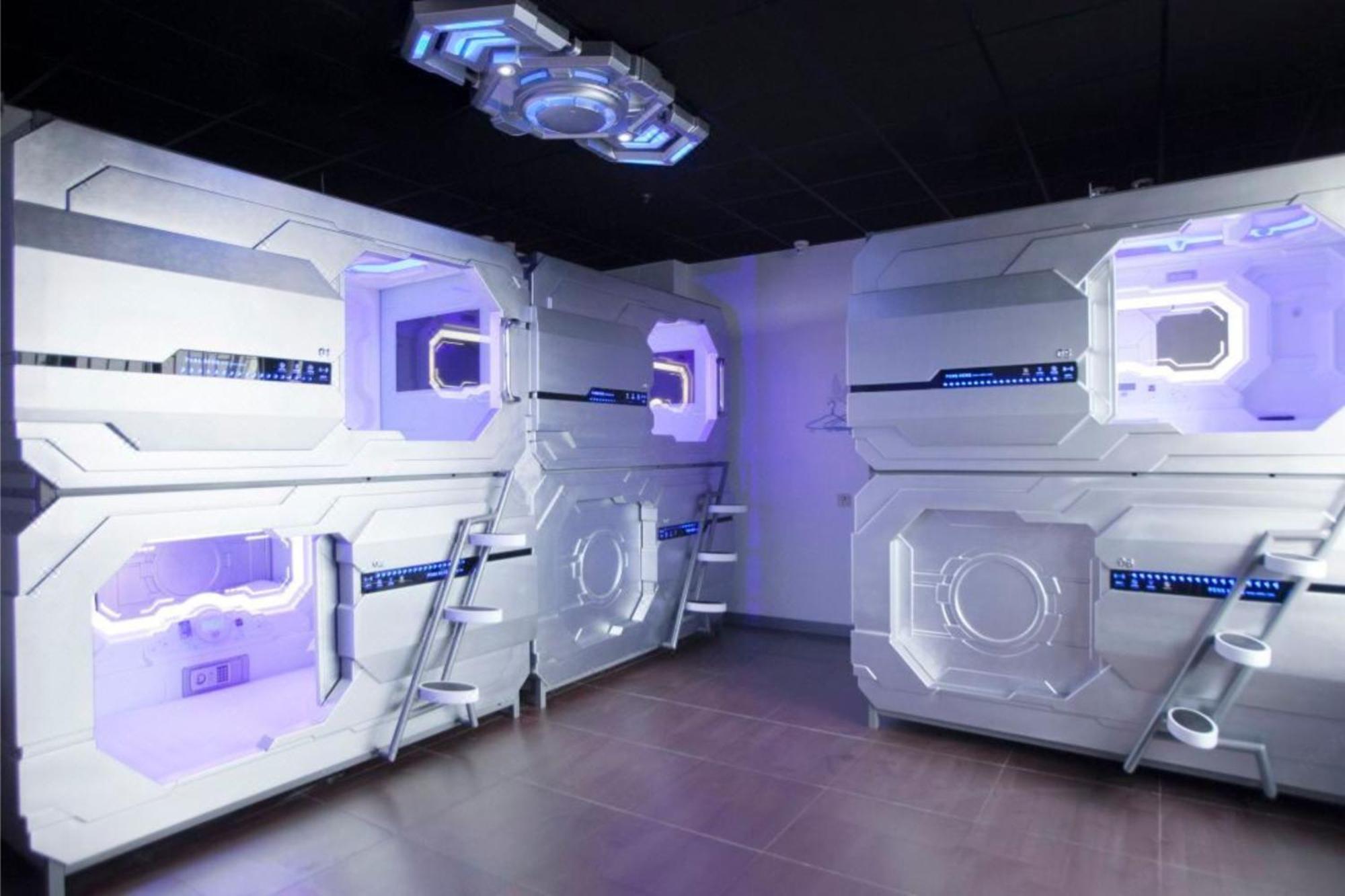 Zhuhai Dreamers Capsule Hotel Esterno foto